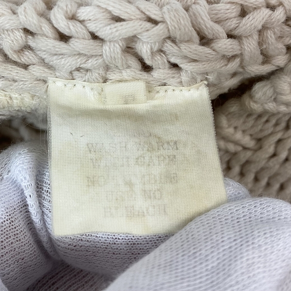 実際に弊社で買取させて頂いたGOODENOUGH/グッドイナフ フィッシャーマン ニット プルオーバーパーカー/Lの画像 5枚目