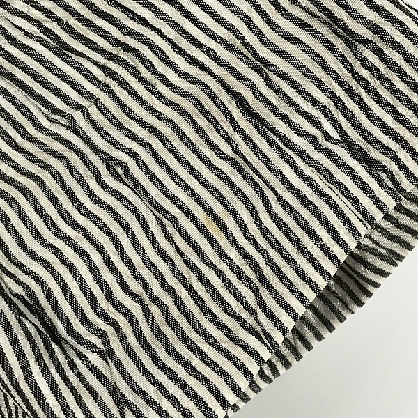 実際に弊社で買取させて頂いたEMPORIO ARMANI/エンポリオアルマーニ ストライプ柄 2B テーラードジャケット/46の画像 6枚目