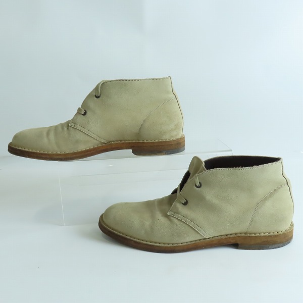 実際に弊社で買取させて頂いたBOTTEGA VENETA/ボッテガ ヴェネタ チャッカブーツ スエード/42の画像 3枚目