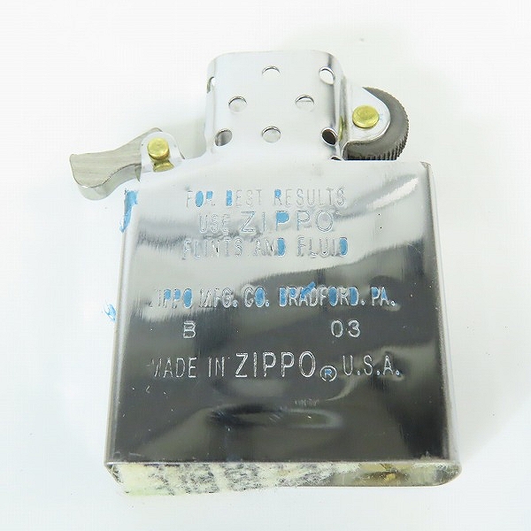 実際に弊社で買取させて頂いたZIPPO/ジッポー HARLEY-DAVIDSON/ハーレーダビッドソン 2003年製の画像 5枚目