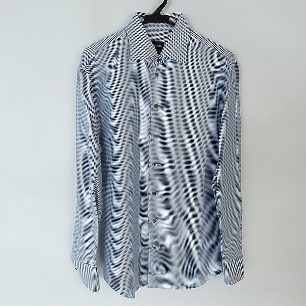 実際に弊社で買取させて頂いたGIORGIO ARMANI/ジョルジオアルマーニ 総柄長袖シャツ/38