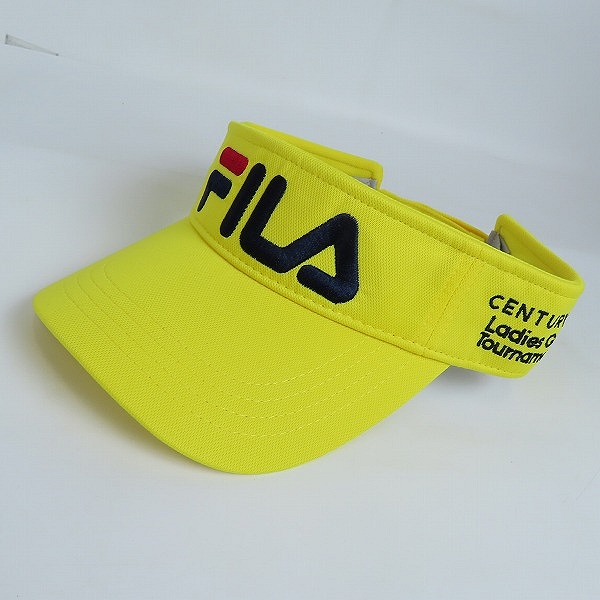実際に弊社で買取させて頂いたFILA/フィラ サンバイザー century21