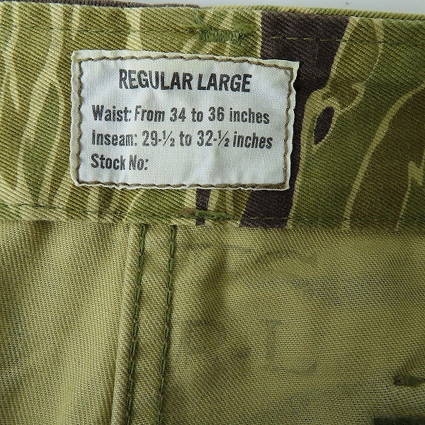 実際に弊社で買取させて頂いたTHE REAL McCOY'S/ザ リアルマッコイズ 迷彩/カモフラ ミリタリーパンツ /34-36の画像 3枚目
