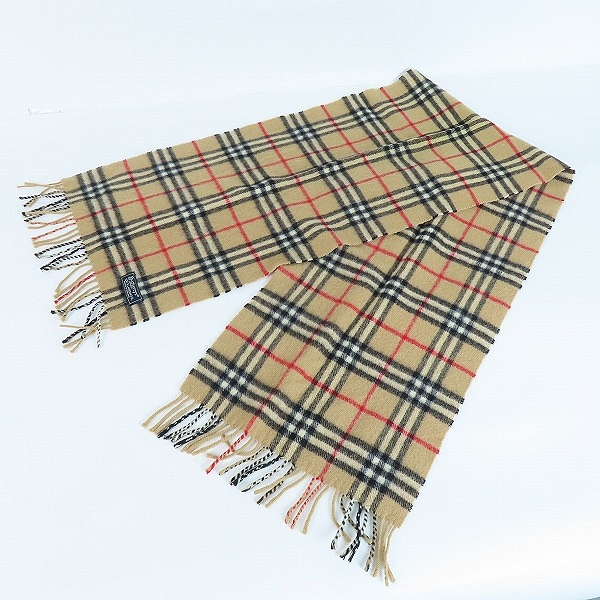 実際に弊社で買取させて頂いたBurberry's/バーバリーズ ノヴァチェックマフラーの画像 2枚目