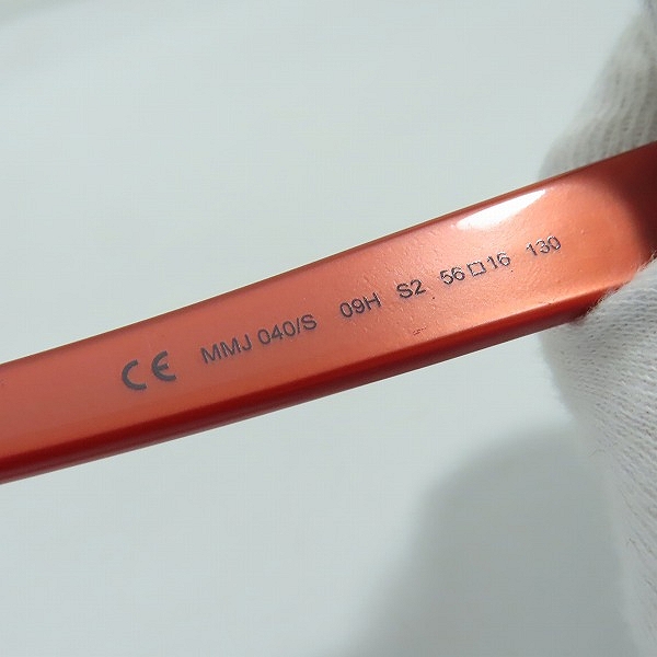 実際に弊社で買取させて頂いたMARC BY MARC JACOBS/マーク バイ マーク ジェイコブス サングラス MMJ040/S の画像 7枚目