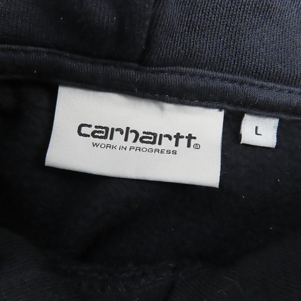実際に弊社で買取させて頂いたCarhartt/カーハート HOODED HEART PATCH SWEATSHIRT/ハート パッチ パーカー I032450/Lの画像 2枚目