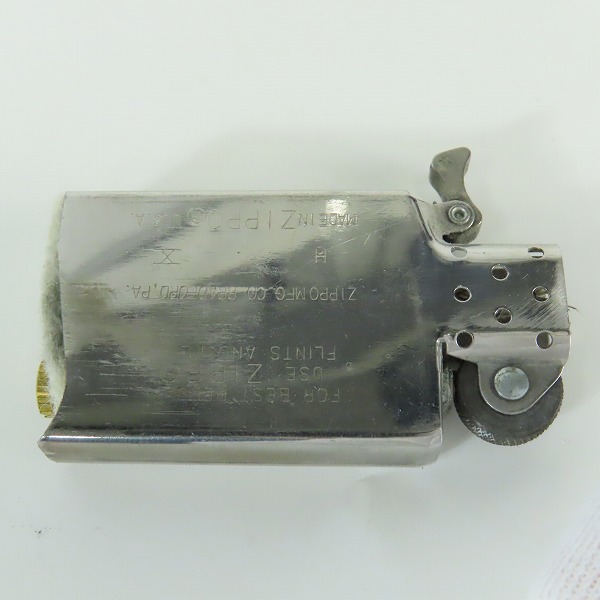 実際に弊社で買取させて頂いたZIPPO/ジッポー Paulsmith/ポールスミス  スリム 鏡面加工 1995年製の画像 5枚目