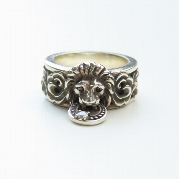 実際に弊社で買取させて頂いたJustin Davis×内山英雄/ジャスティンデイビス LION KEEPER/ライオンキーパー リング SRJ522/11号の画像 1枚目