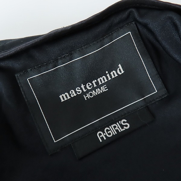実際に弊社で買取させて頂いたmastermind HOMME ×A-GIRL'S/マスターマインド ×エイガールズ  レオパード/Dリング ジップパーカー 16SSMM-BL03-30/Lの画像 2枚目