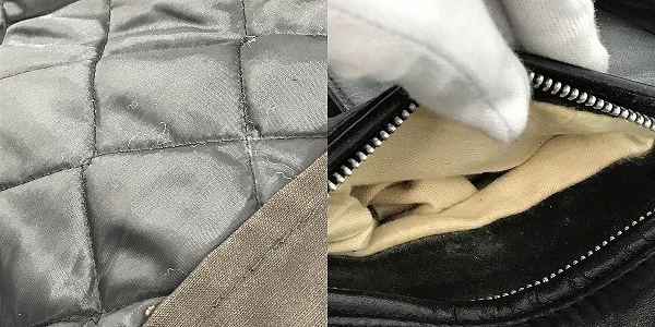 実際に弊社で買取させて頂いたPERFECTO by Schott/パーフェクト バイ ショット ダブルライダースジャケット 36の画像 8枚目