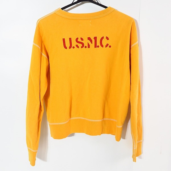 実際に弊社で買取させて頂いたTHE REAL McCOY'S/ザ リアルマッコイズ USMC MILITARY スウェット /Lの画像 1枚目