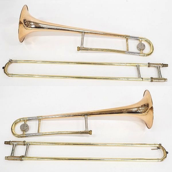 実際に弊社で買取させて頂いた★【ジャンク】YAMAHA/ヤマハ YSL-353/YSL353 テナートロンボーン 赤ベル/レッドブラス ハードケース付の画像 1枚目