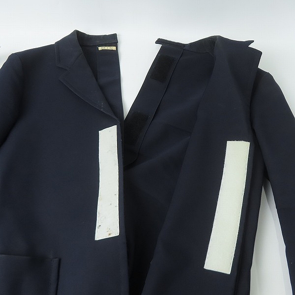 実際に弊社で買取させて頂いたMARNI/マルニ ベロクロ セットアップ ジャケット/M05BN0028 S47589/48 パンツ/M05KA0037 S47589/46の画像 2枚目