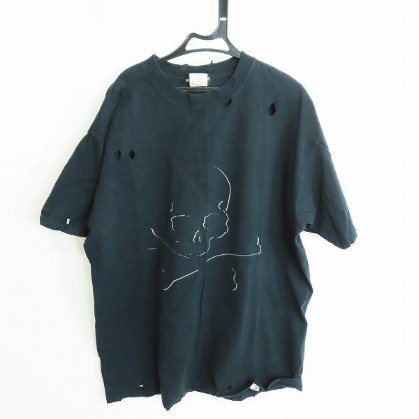 実際に弊社で買取させて頂いたmastermind JAPAN/マスターマインドジャパン 4SENSE ダメージ加工半袖Tシャツ L