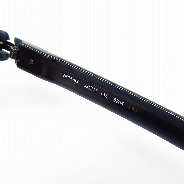 実際に弊社で買取させて頂いた999.9/フォーナインズ ネオプラスチックフレーム 度入り眼鏡/アイウェア/メガネフレーム NPM-85の画像 6枚目