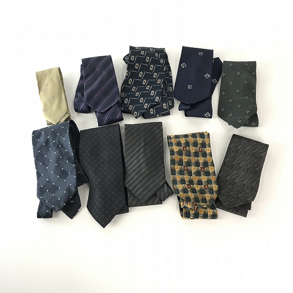 実際に弊社で買取させて頂いた【おまとめ】GIORGIO ARMANI/ジョルジオアルマーニ EMPORIO ARMANI/エンポリオアルマーニ HUGO BOSS/ヒューゴボス 他 ネクタイ