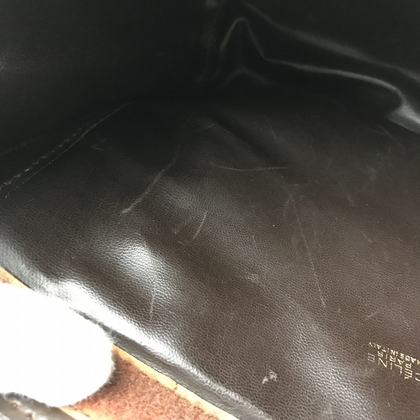 実際に弊社で買取させて頂いたCELINE/セリーヌ Cサルキー クラッチバッグ/セカンドバッグ/マジックテープ キャンバスの画像 6枚目