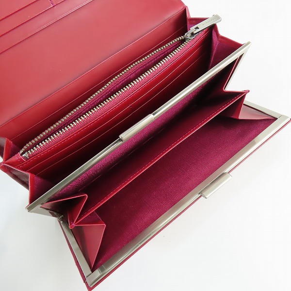 実際に弊社で買取させて頂いたBURBERRY/バーバリー 二つ折り レザー 長財布/ロングウォレットの画像 4枚目