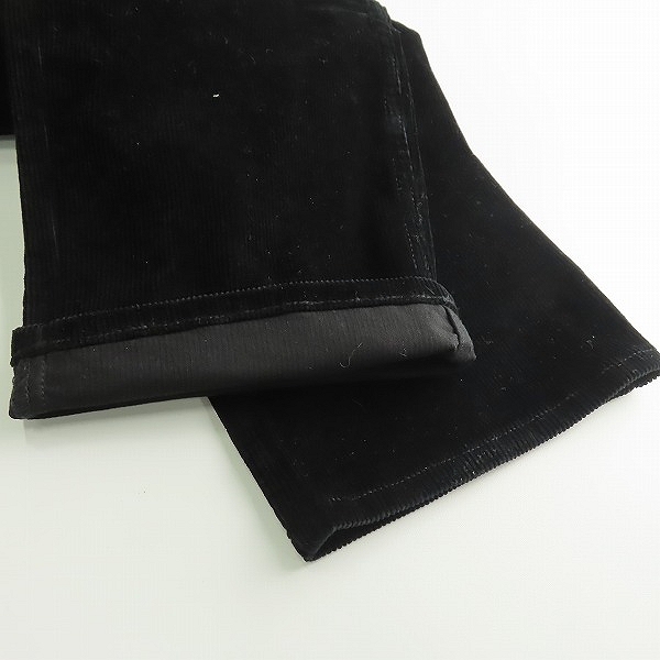 実際に弊社で買取させて頂いたKSUBI/スビ HAZLOW コーデュロイパンツ ブラック/33の画像 6枚目