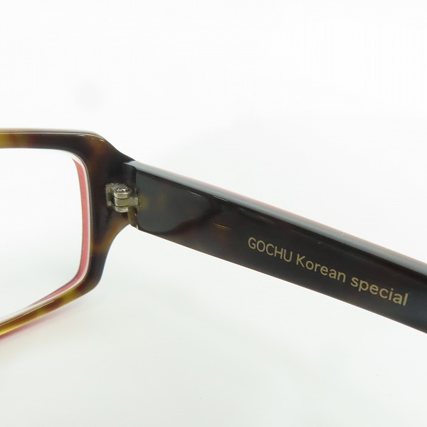 実際に弊社で買取させて頂いたless than human/レス ザン ヒューマン 日本製 GOCHU Korean special 眼鏡/メガネフレーム/アイウェア の画像 5枚目