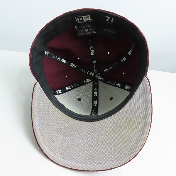 実際に弊社で買取させて頂いたNEW ERA×BACK CHANNEL/ニューエラ×バックチャンネル アーチロゴ 刺繍 キャップ/帽子の画像 2枚目