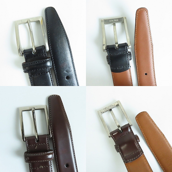 実際に弊社で買取させて頂いたBROOKS BROTHERS/ブルックスブラザーズ レザーベルト 3点セットの画像 1枚目