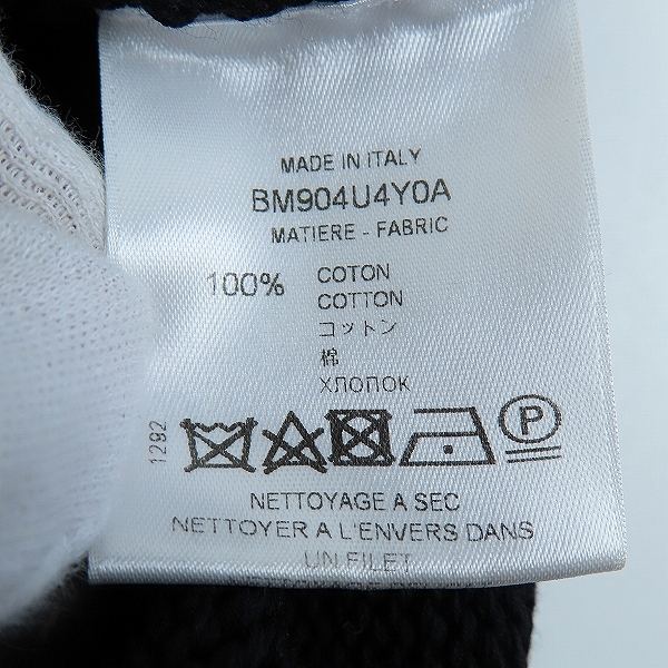 実際に弊社で買取させて頂いた 【JPタグ】GIVENCHY/ジバンシィ 19SS 4G PULLOVER ロゴ ダメージ加工ニット BM904U4Y0A/Sの画像 4枚目
