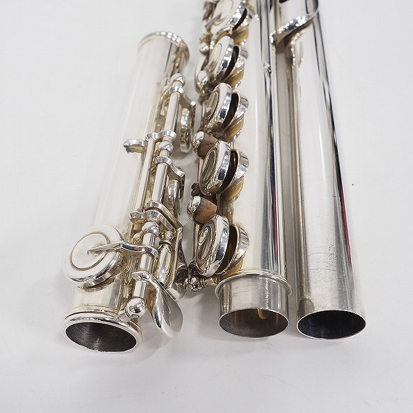 実際に弊社で買取させて頂いたYAMAHA/ヤマハ YFL-514/YFL514 頭部管銀製 Eメカ付 ハードケース・ケースカバー付の画像 8枚目