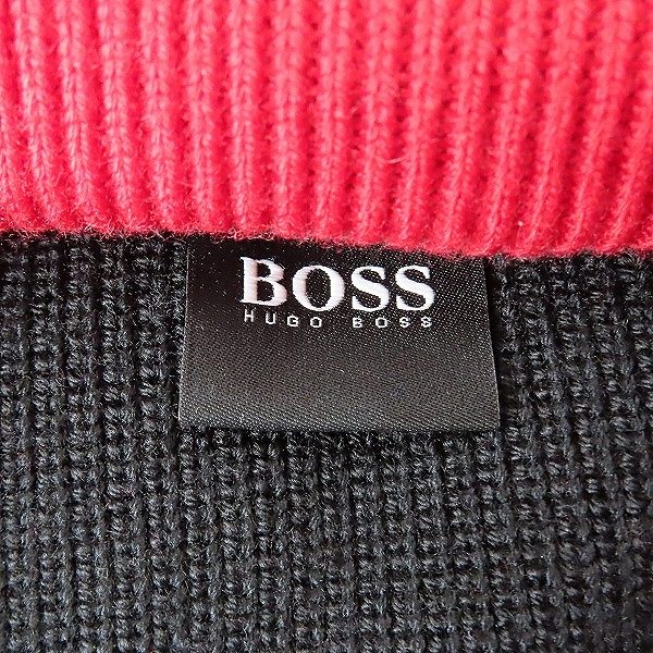 実際に弊社で買取させて頂いたhugo boss/ヒューゴボス pulover Danzi 中綿切替 ニットジップパーカー 50442177/Lの画像 2枚目