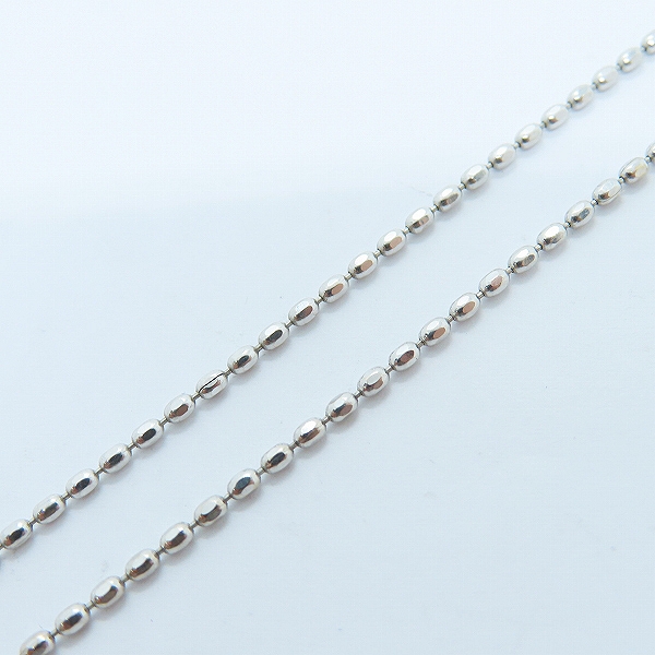 実際に弊社で買取させて頂いたBloody Mary/ブラッディマリー K18WG/ホワイトゴールド チェーンネックレス の画像 1枚目