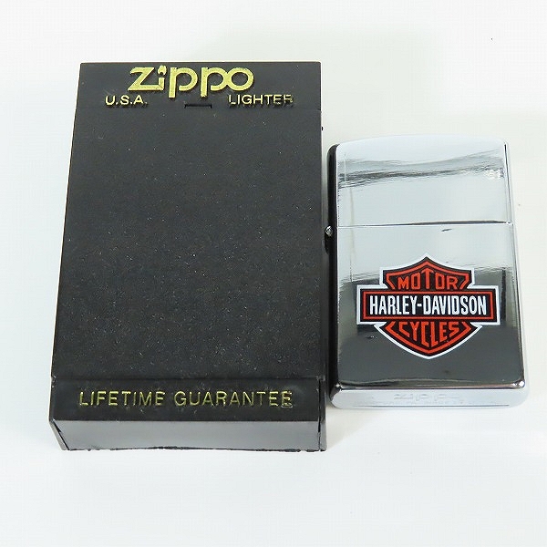 実際に弊社で買取させて頂いたZIPPO/ジッポー HARLEY-DAVIDSON/ハーレーダビッドソン 2003年製の画像 6枚目