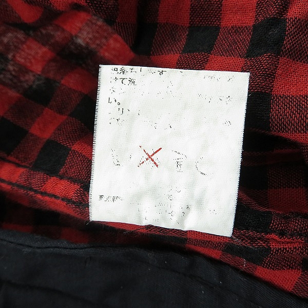 実際に弊社で買取させて頂いたMARBLES/マーブルズ 長袖チェックシャツ 38の画像 5枚目