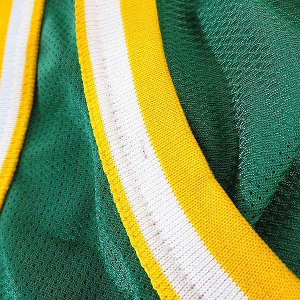 実際に弊社で買取させて頂いたCampion/チャンピオン NBA SONICS ソニックス  #13 GILL/ケンドールギル ゲームシャツ ユニフォーム 36の画像 9枚目