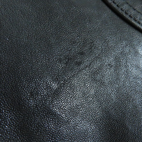 実際に弊社で買取させて頂いたBEAUTY&YOUTH UNITED ARROWS/ビューティ&ユース 羊革 レザーシングルライダースジャケット 1225-199-5894 Lの画像 6枚目