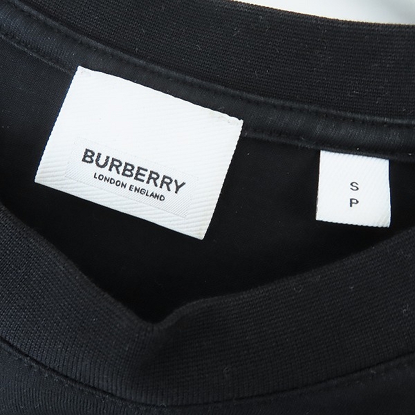 実際に弊社で買取させて頂いたBURBERRY/バーバリー TBロゴプリントTシャツ/Sの画像 2枚目