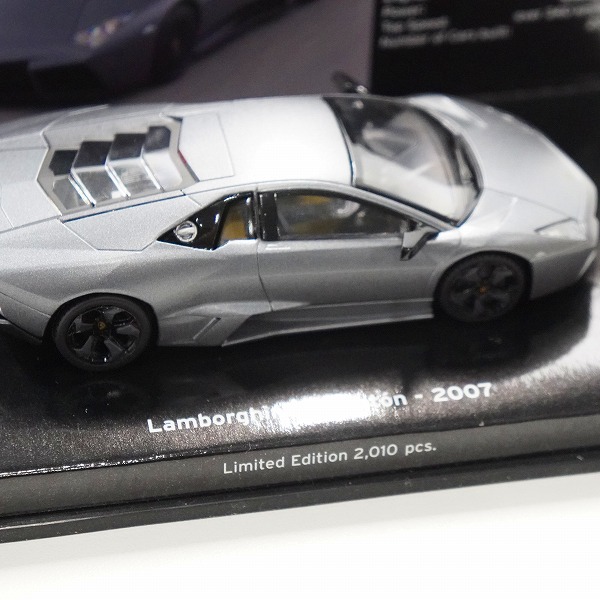 実際に弊社で買取させて頂いたMINICHAMPS/ミニチャンプス 436 103950 Lamborghini Reventon 2007/ランボルギーニ 1/43 ミニカーの画像 8枚目