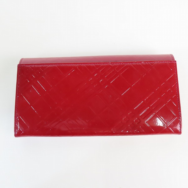 実際に弊社で買取させて頂いたBURBERRY/バーバリー 二つ折り レザー 長財布/ロングウォレットの画像 1枚目