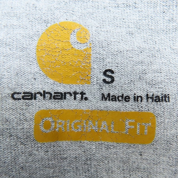 実際に弊社で買取させて頂いたcarhartt/カーハート カットソー Sの画像 2枚目