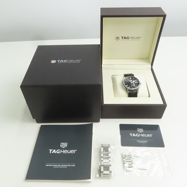 実際に弊社で買取させて頂いたTAG Heuer/タグホイヤー CARRERA カレラ キャリバー5 デイト 自動巻き WAR211A-1 の画像 9枚目