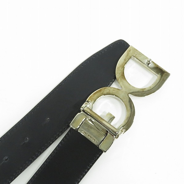 実際に弊社で買取させて頂いたDOLCE & GABBANA/ドルチェ&ガッバーナ DGバックル レザーベルトの画像 2枚目