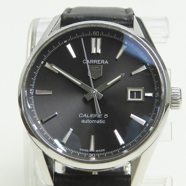 実際に弊社で買取させて頂いたTAG Heuer/タグホイヤー CARRERA カレラ キャリバー5 デイト 自動巻き WAR211A-1 の画像 1枚目