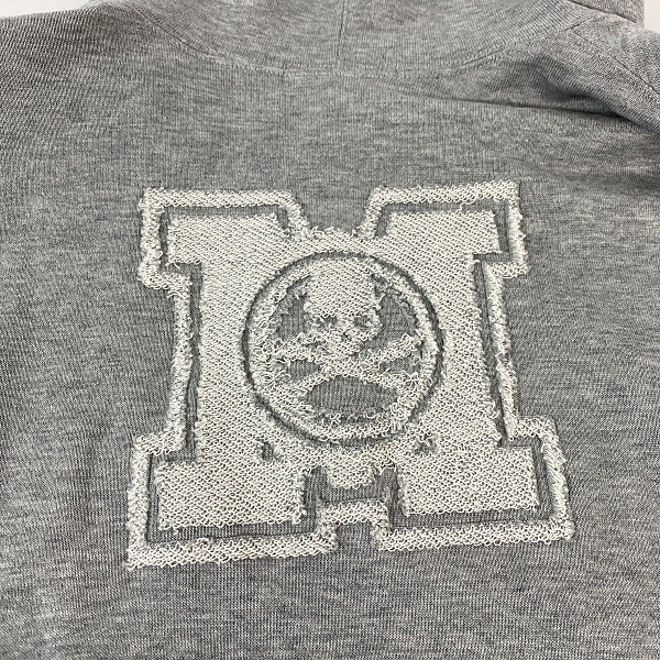 実際に弊社で買取させて頂いたmastermind JAPAN/マスターマインド スワロボタン スカル Universality プルオーバーパーカーの画像 4枚目