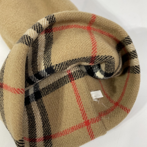 実際に弊社で買取させて頂いたBURBERRYS/バーバリーズ 裏地チェック柄 カシミア入り ウールステンカラーコート /7ARの画像 9枚目