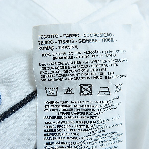 実際に弊社で買取させて頂いたEMPORIO ARMANI/エンポリオアルマーニ Tシャツ ホワイト XLの画像 5枚目