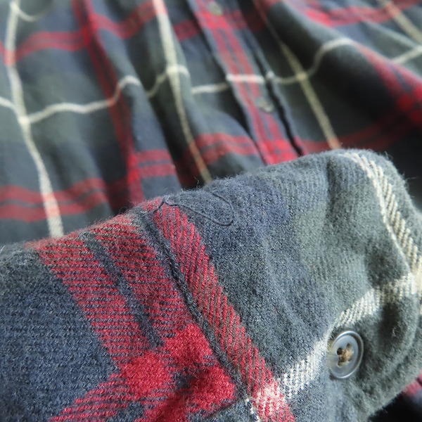 実際に弊社で買取させて頂いたCIAOPANIC TYPY/チャオパニックティピー　チェック柄　長袖シャツ/Lの画像 6枚目