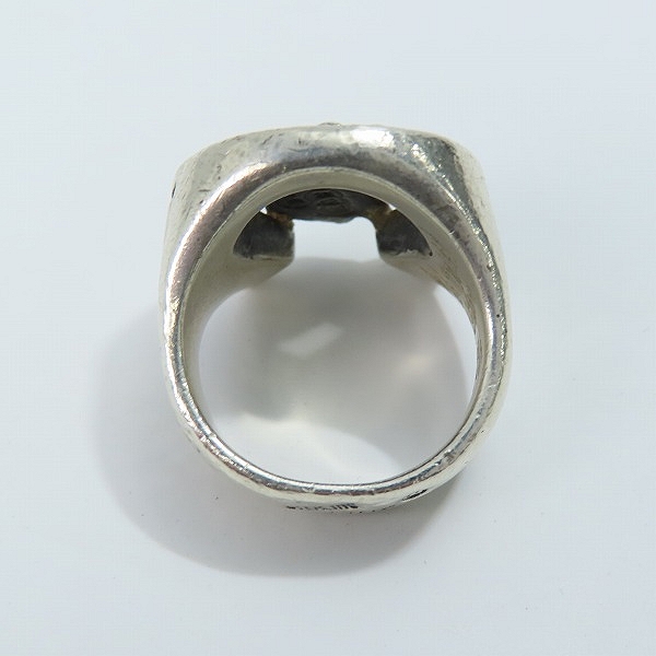 実際に弊社で買取させて頂いたBWL×MARK MAHONY/ビルウォールレザー×マークマホーニー ゴールドサダー ホースシューリング 20号の画像 5枚目