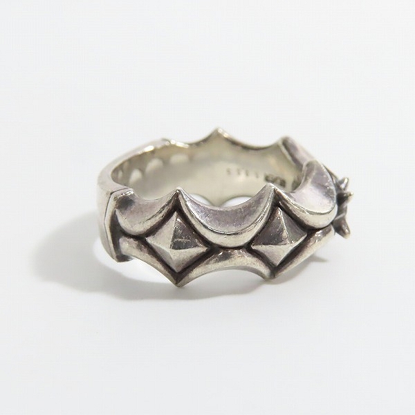 実際に弊社で買取させて頂いたBloody Mary/ブラッディマリー カラペスリング w/1サファイア 19号の画像 4枚目