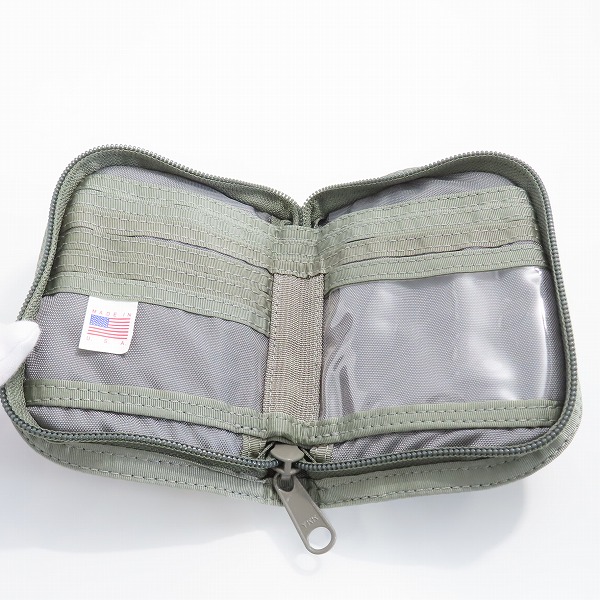 実際に弊社で買取させて頂いたBRIEFING/ブリーフィング BEAUTY&YOUTH別注 2WAY ZIP WALLET ジップウォレット/財布の画像 3枚目