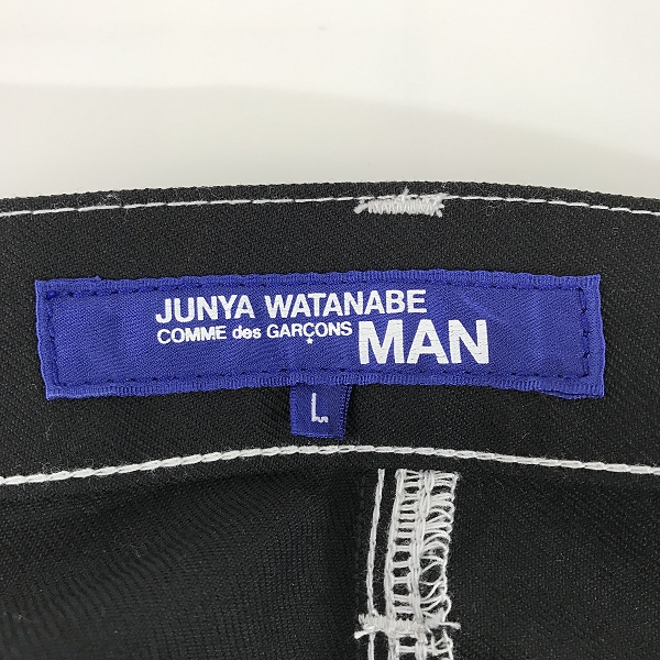 実際に弊社で買取させて頂いたJUNYA WATANABE COMME des GARCONS MAN/ジュンヤワタナベコムデギャルソンマン WT -P037/Lの画像 2枚目