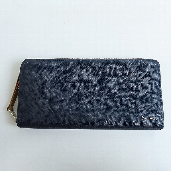 実際に弊社で買取させて頂いたPaul Smith/ポールスミス ラウンドジップ 長財布/ウォレット